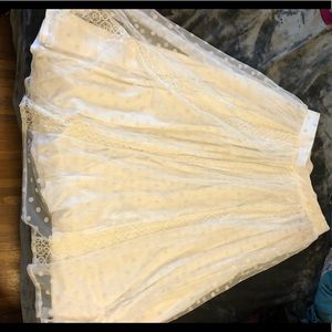 NWOT torrid full length lace skirt